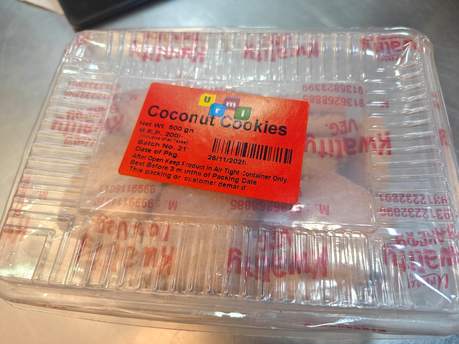Coconut cookies